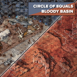 BattleTech Battlemat Strana Mechty Circle of Equals Bloody Basin