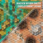 BattleTech Battlemat Tukayyid Racice River Delta Deployment Zone