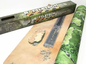 BattleTech Battlemat Alphastrike AeroBase 2 Grassland Hills 1